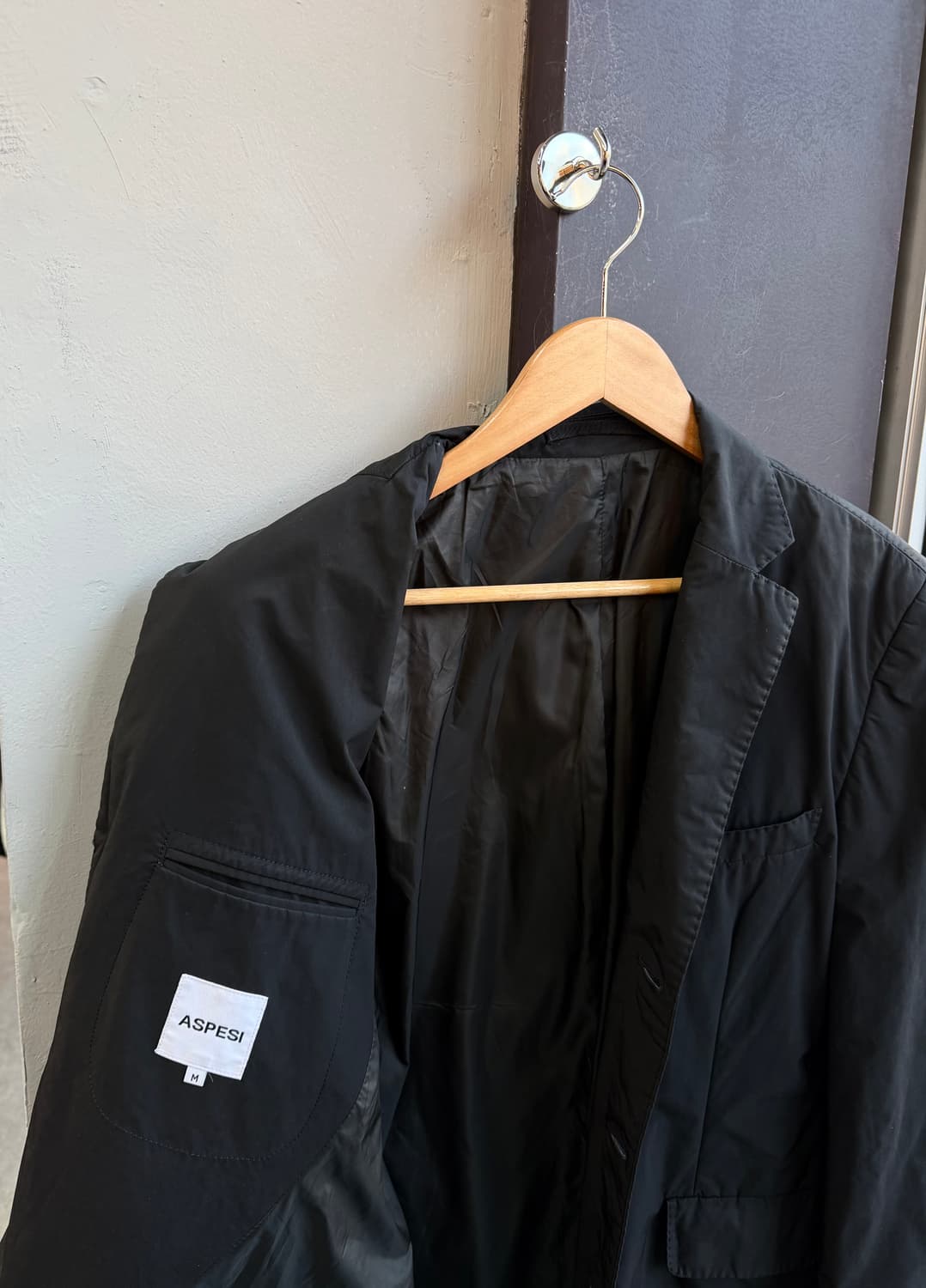 2/ 아스페시 Thermore 나일론 블레이저 패딩 상품이미지5