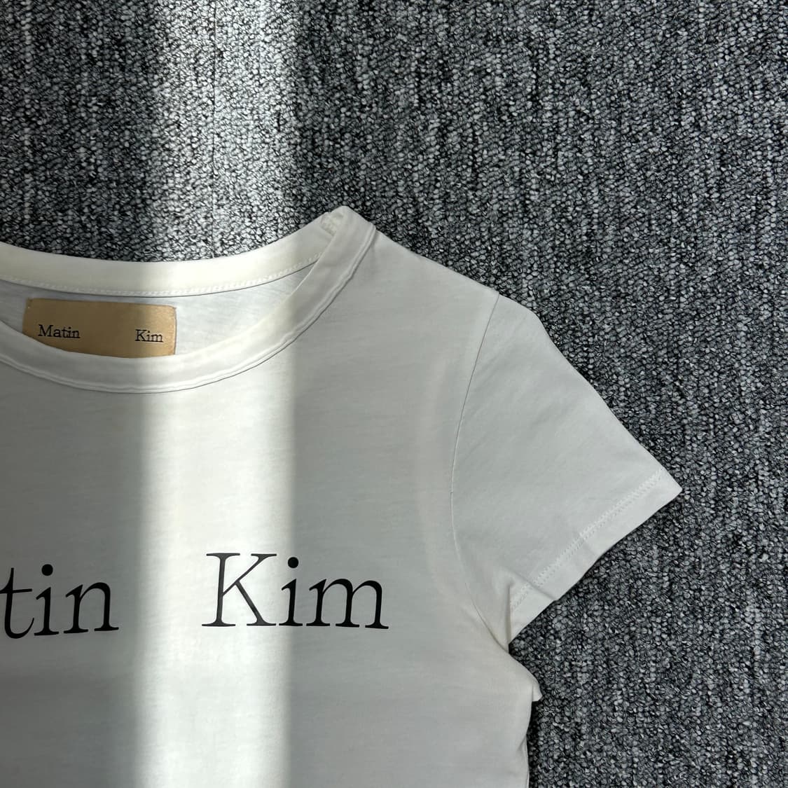 마뗑킴 스펠로고 반팔티셔츠 상품이미지2