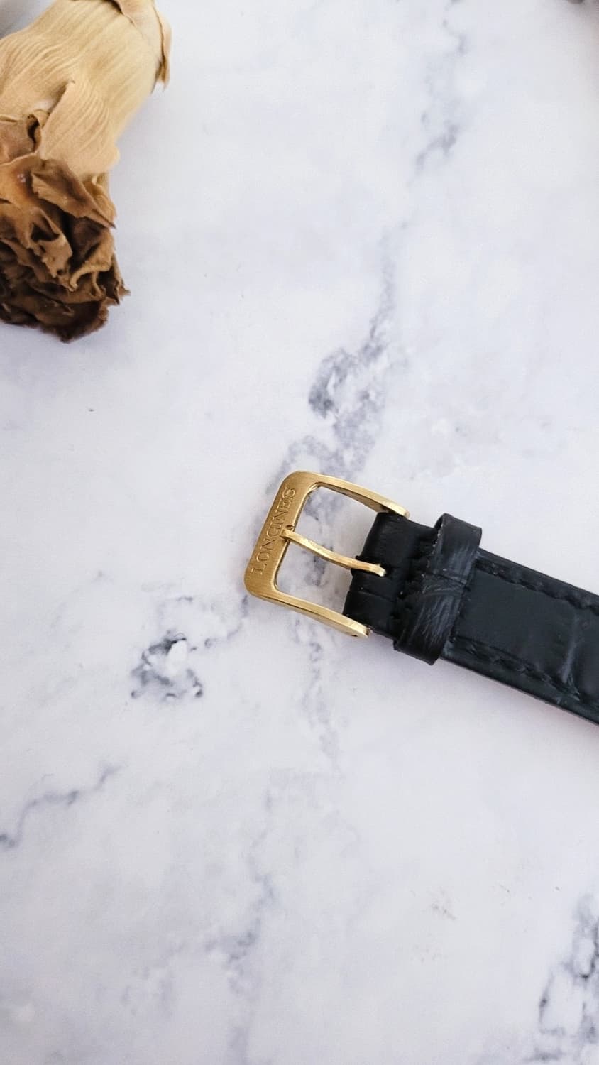 정품 론진 라 그랑드 클래식 엘립스 디자인 쿼츠 시계 상품이미지8