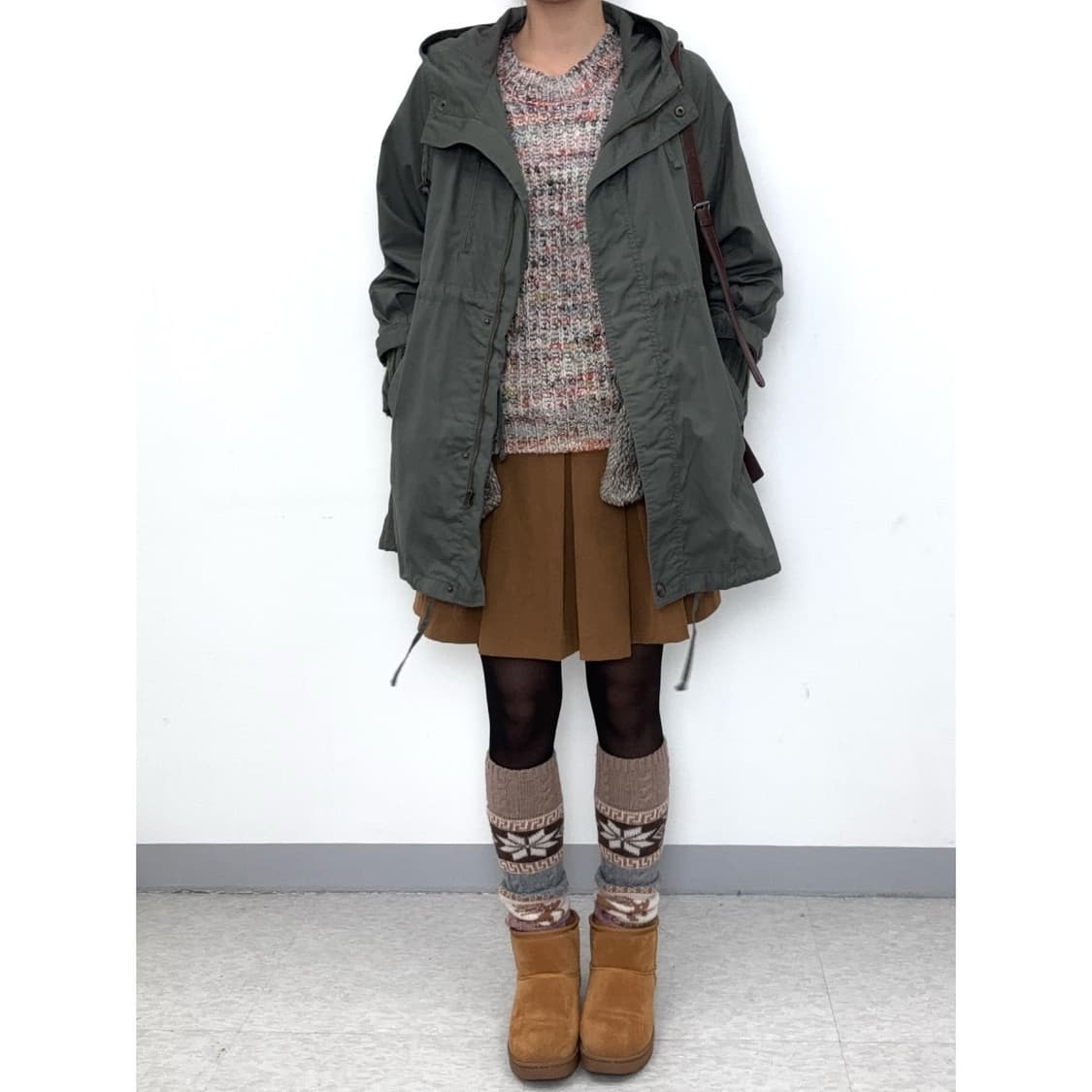 빈티지 무지개 니트 상품이미지4