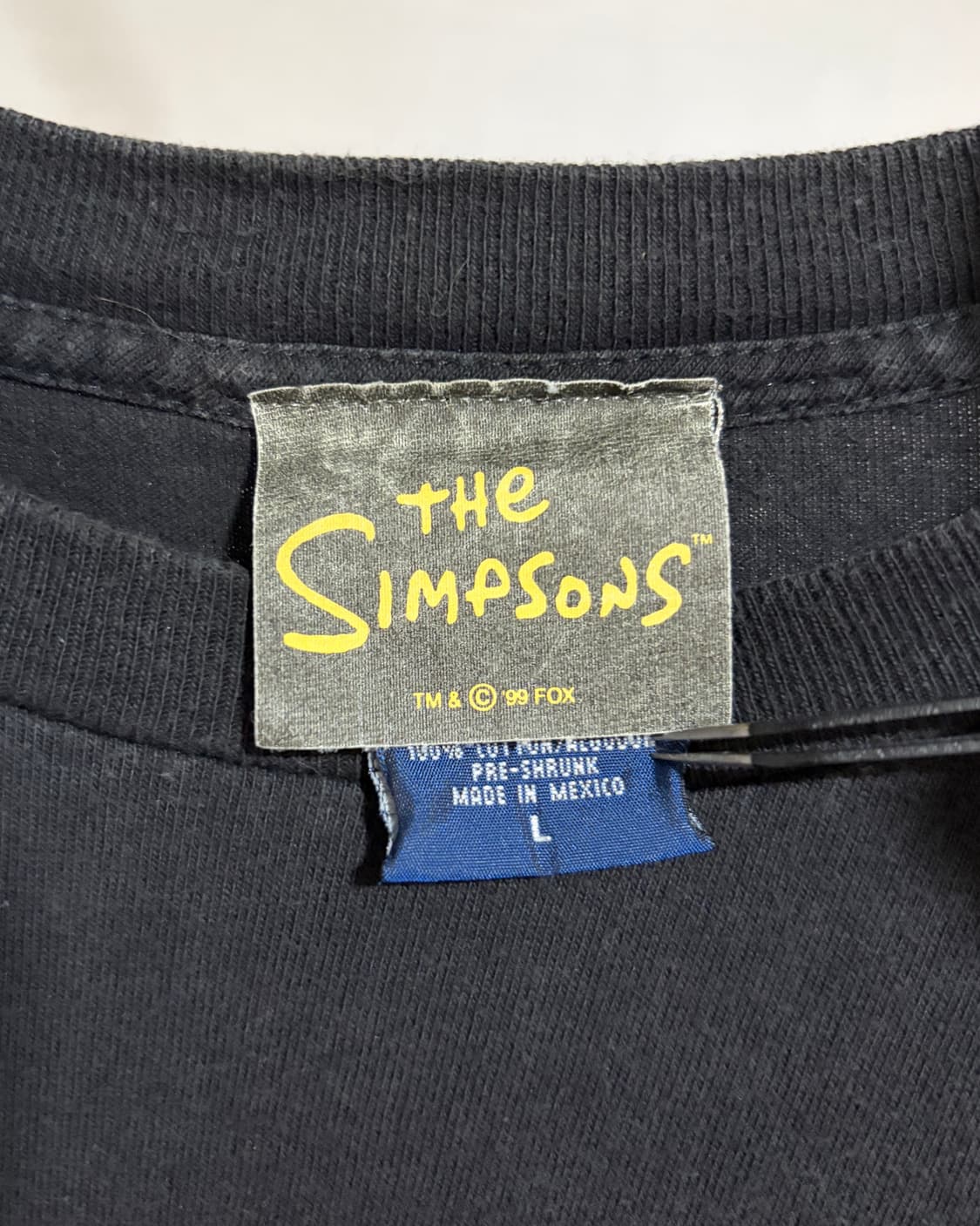 빈티지 90s skateboard Krusty Trucks 심슨 티셔츠 상품이미지4