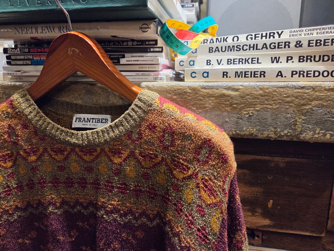 Flantiber 이탈리아 빈티지 니트 상품이미지6