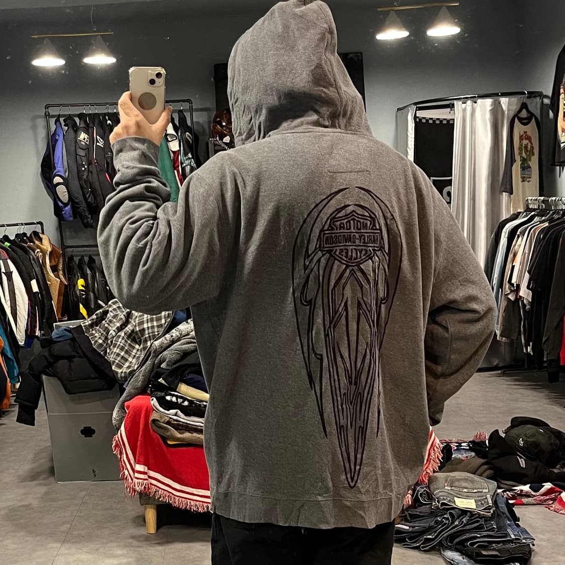 할리데이비슨 후드 집업 (110) 상품이미지7