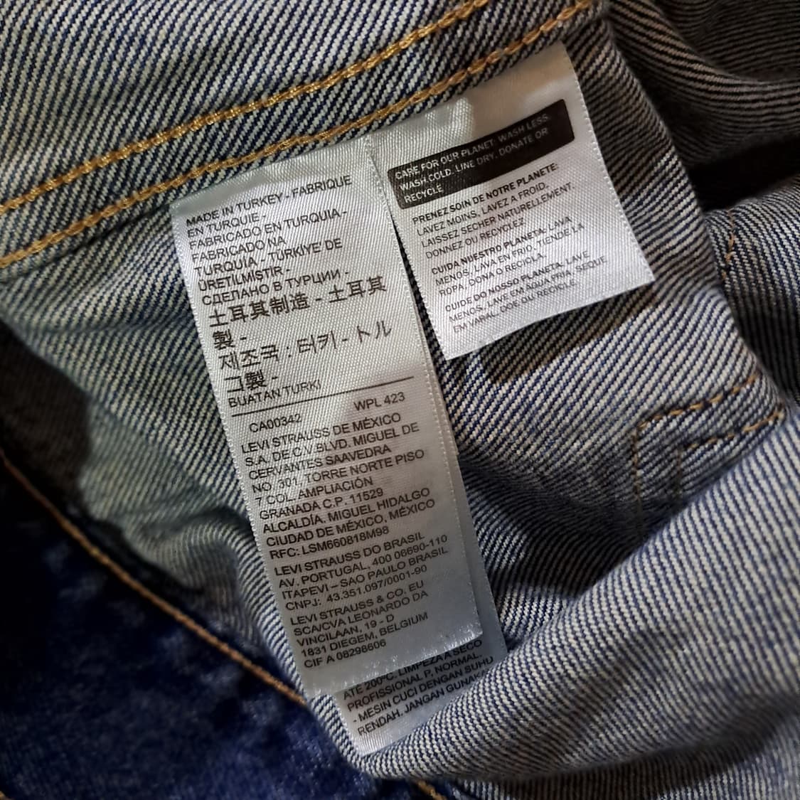 (택포) 리바이스 메이드 앤 크래프트 데님 자켓 B447 상품이미지8