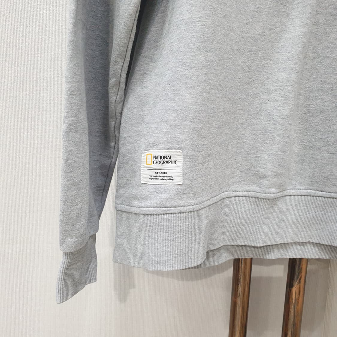 내셔널지오그래픽 남성 맨투맨 스웻셔츠 95(M) 상품이미지3