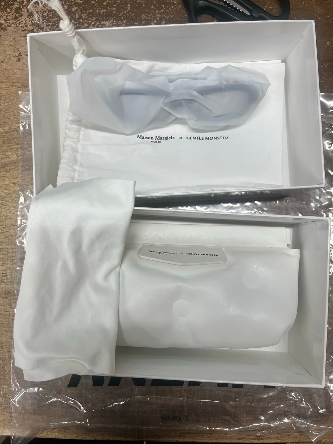젠틀 몬스터 x 메종 마르지엘라 MM210 블랙 클리어 상품이미지4