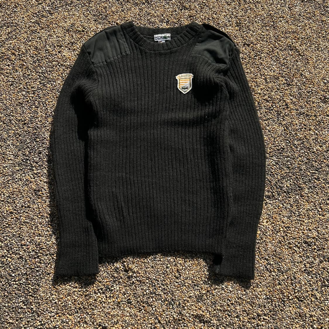 라코스테 코만도 블랙 니트 상품이미지1
