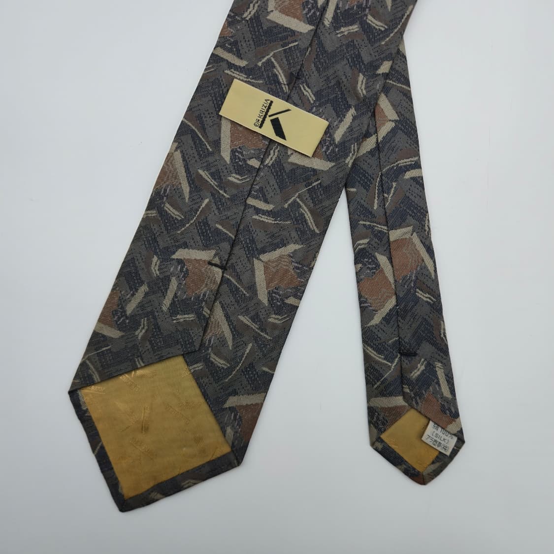 K OF KRIZIA 크리지아 실크 넥타이 BCF10803_0004-97 상품이미지2