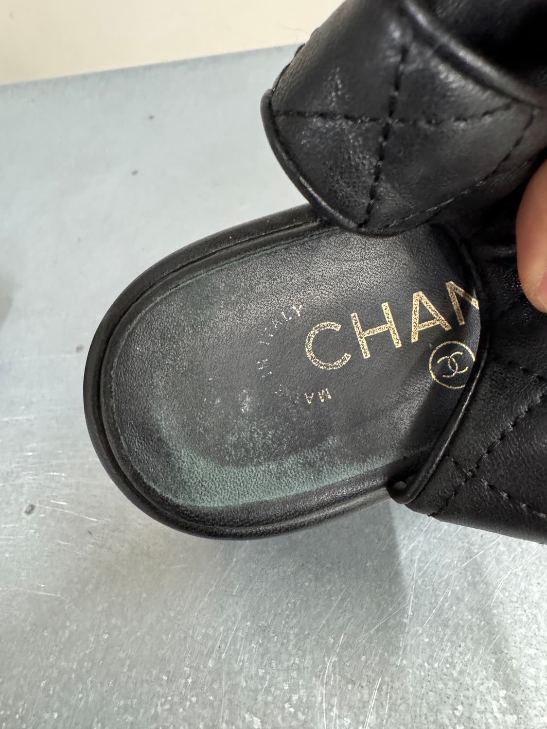 샤넬 CC 로고 샌들 36 상품이미지8