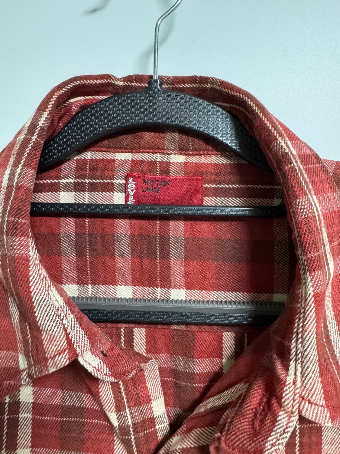 일본 리바이스 레드탭 체크 셔츠 100-105 상품이미지2