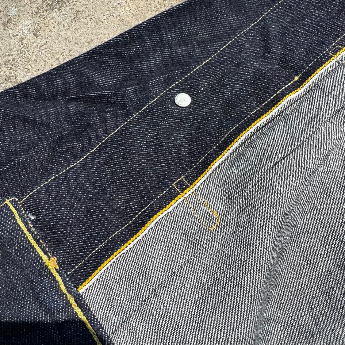 [L] Pherrows 페로우즈 2세대 셀비지 데님 자켓 상품이미지8