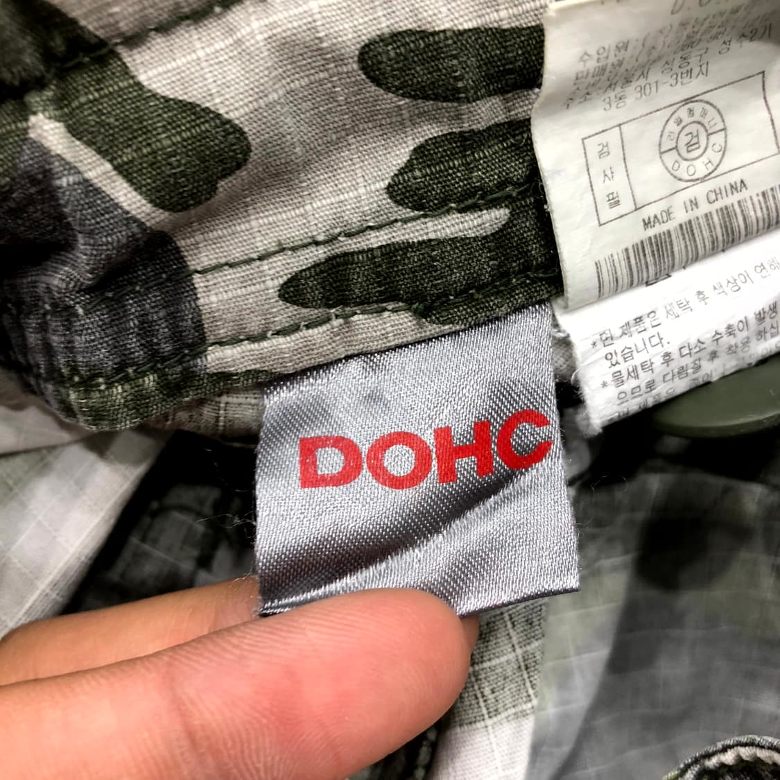  30 DOHC 카모 카고 반바지 상품이미지4
