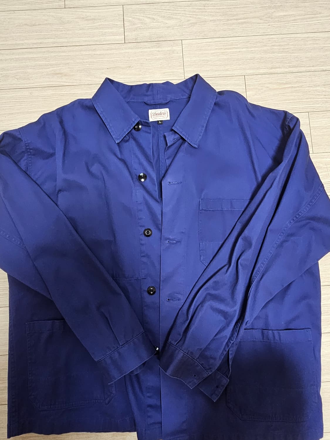 듀테로 헐리우드 프렌치 워크자켓 인디고 블루  버전2 상품이미지1