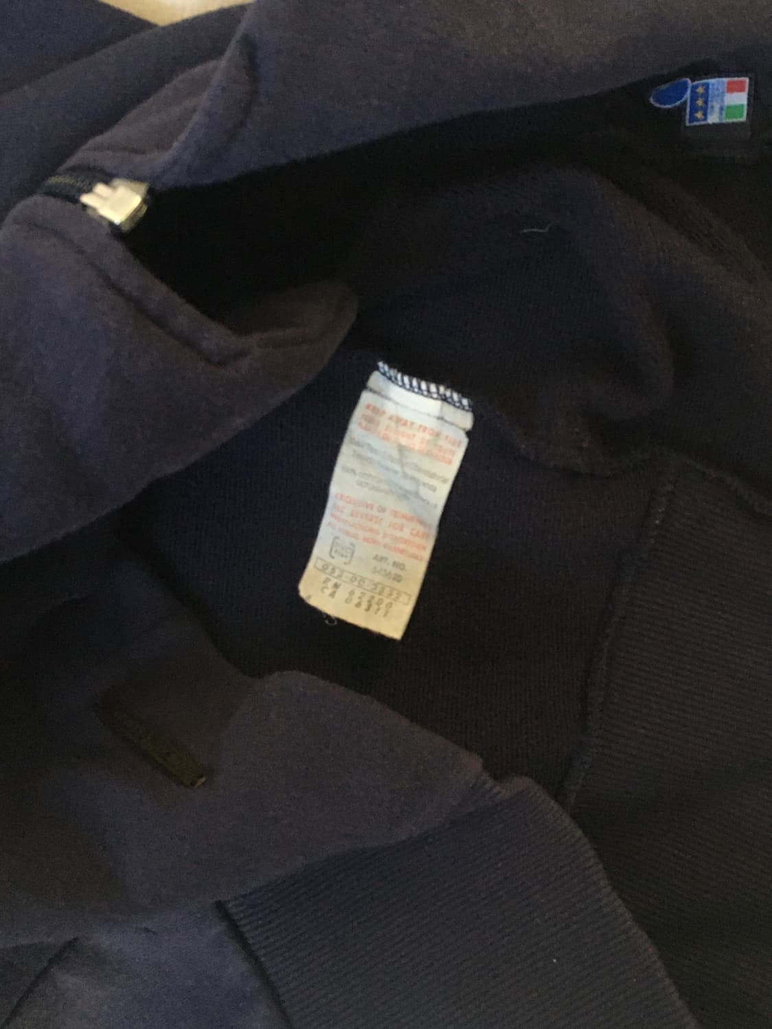 퓨마 스티치자수 코튼 집업 상품이미지5