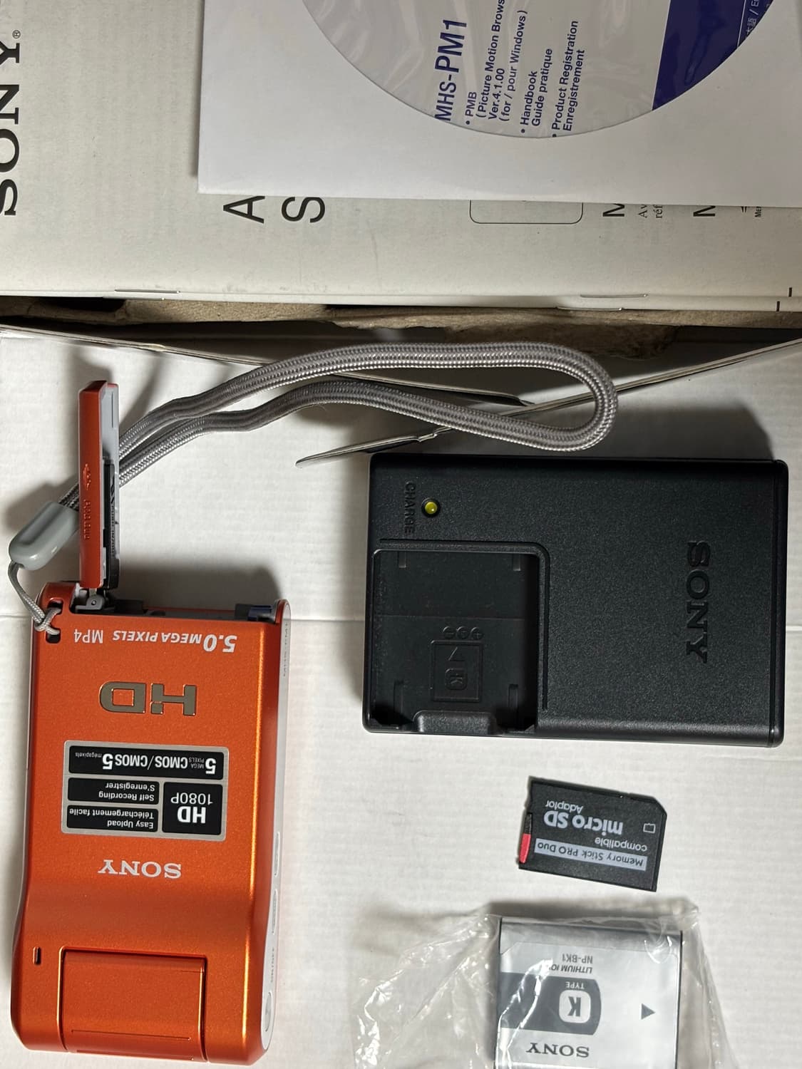 sony mhs-pm5 소니 블로기 캠코더 디카 상품이미지1
