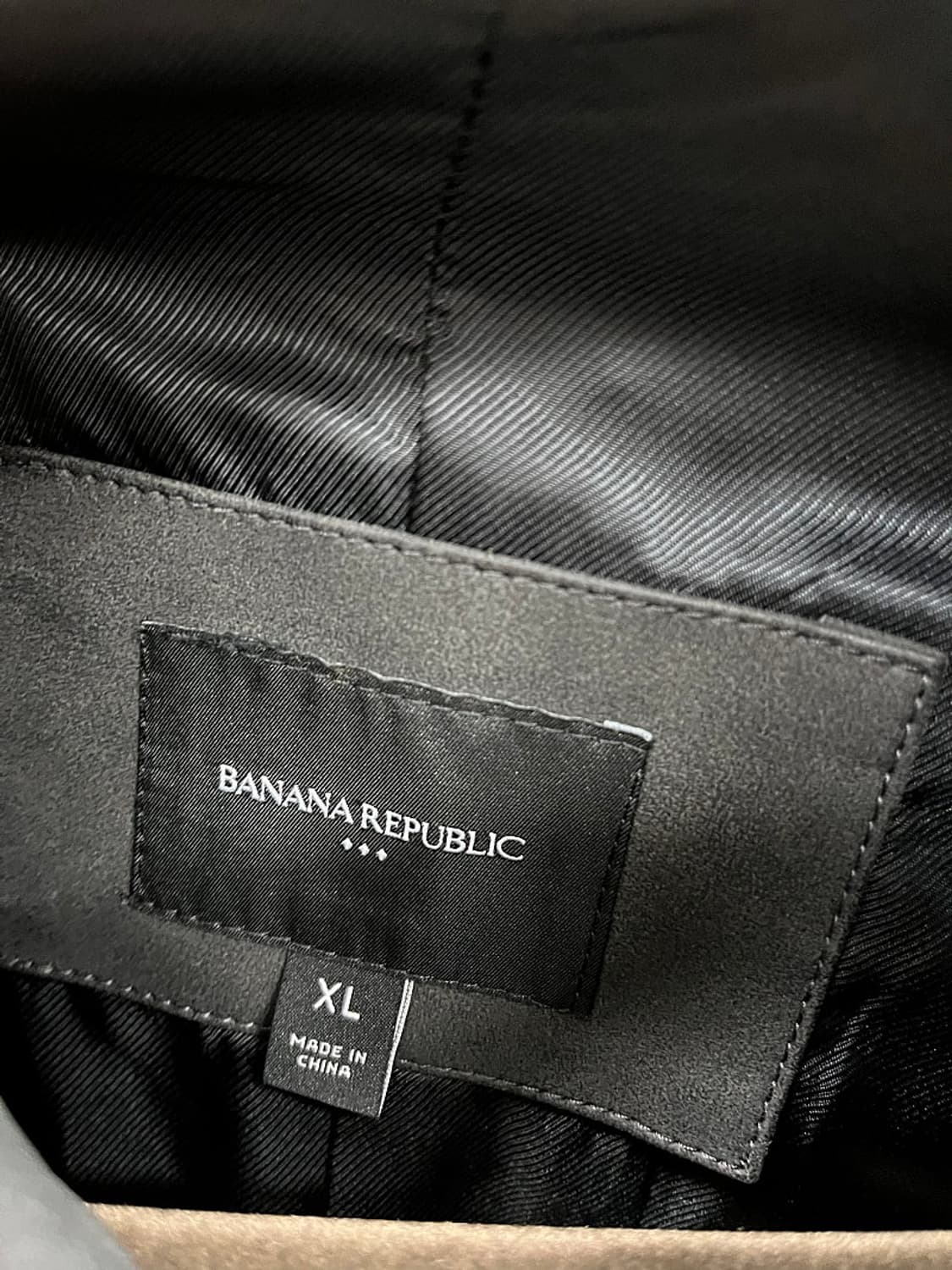 110) 바나나리퍼블릭 24ss 비건레더 자켓  상품이미지4