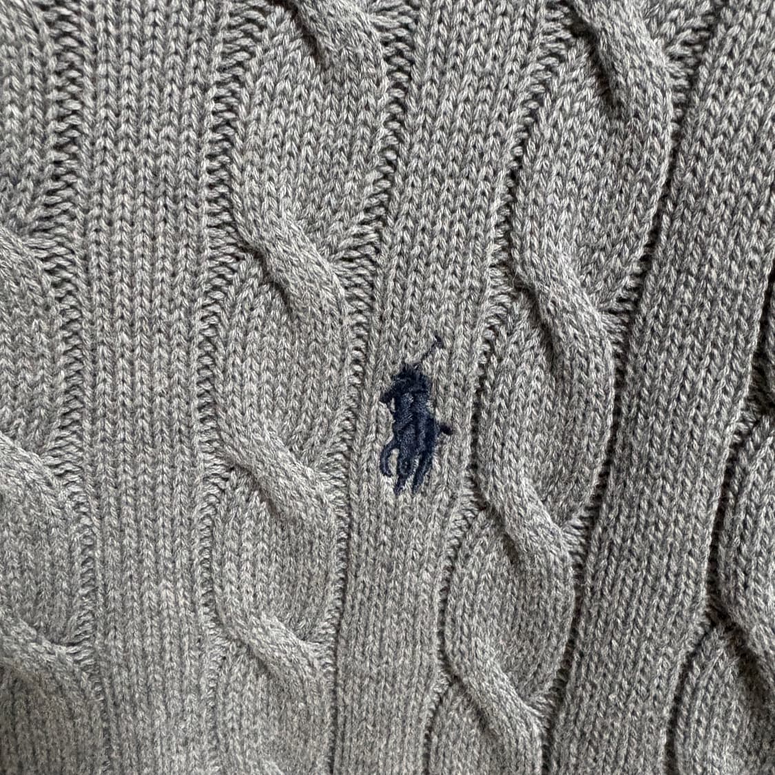 폴로 랄프로렌 케이블 니트 / 그레이, L 상품이미지5