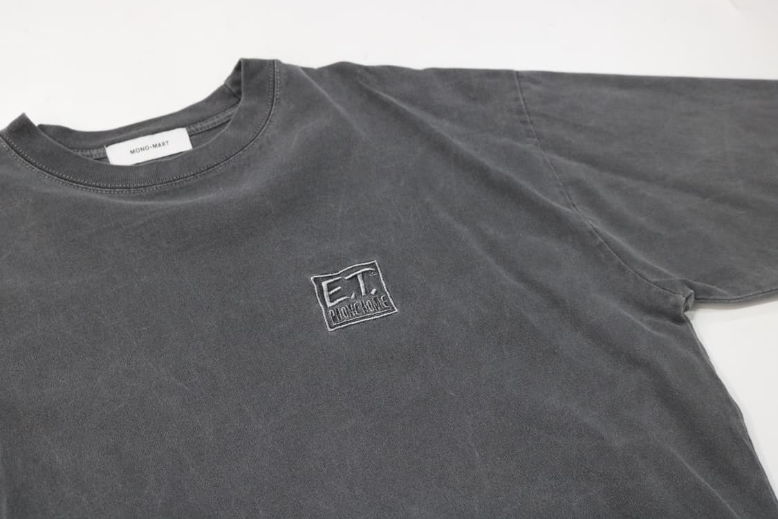 MONO-MART 모노마트 X E.T. 콜라보 빈티지 워싱 반팔티셔츠 상품이미지7