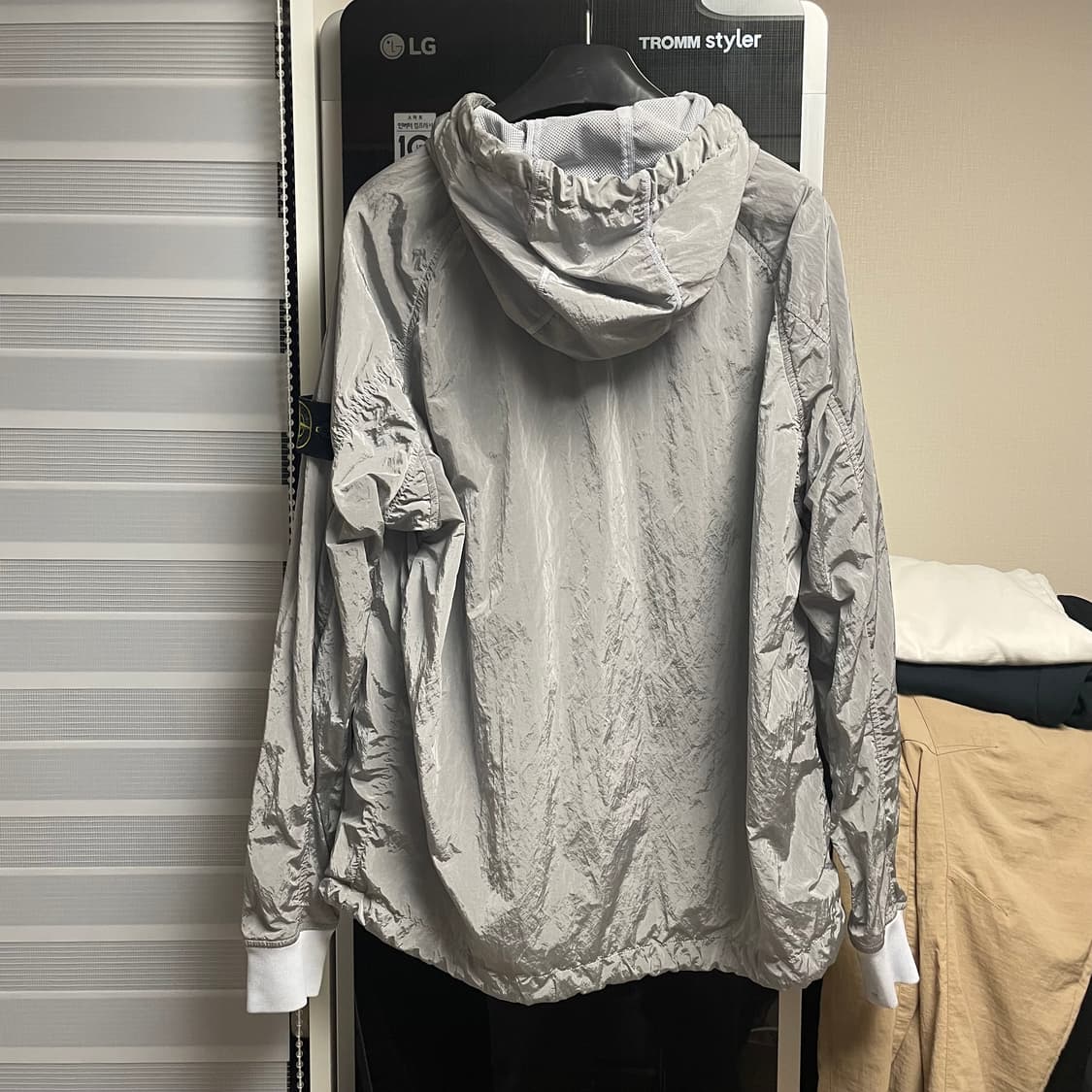 스톤아일랜드 나일론 아노락 아이스 M 상품이미지2