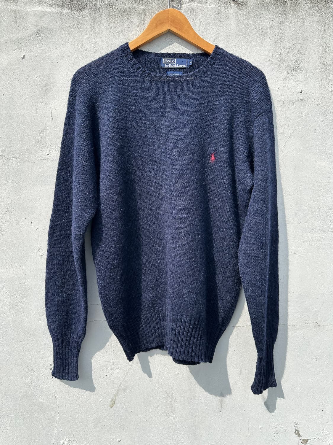 [M] 폴로 랄프로렌 네이비 울 니트 상품이미지1