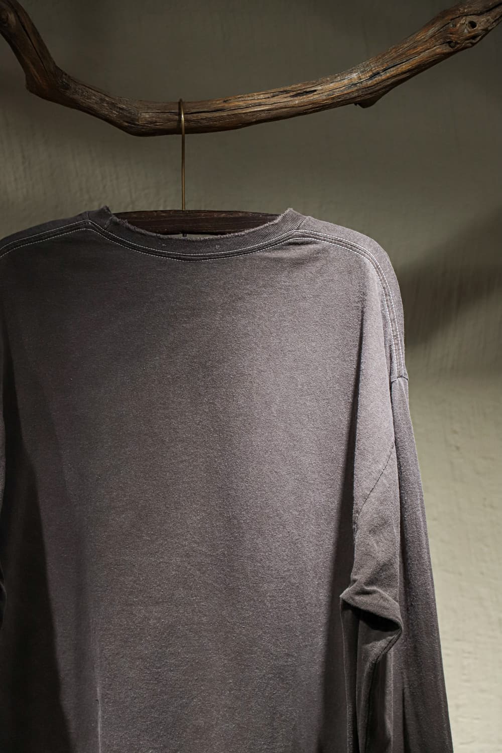 안셀름 Ancellm - Embroidery Dyed LS T-Shirt 상품이미지9