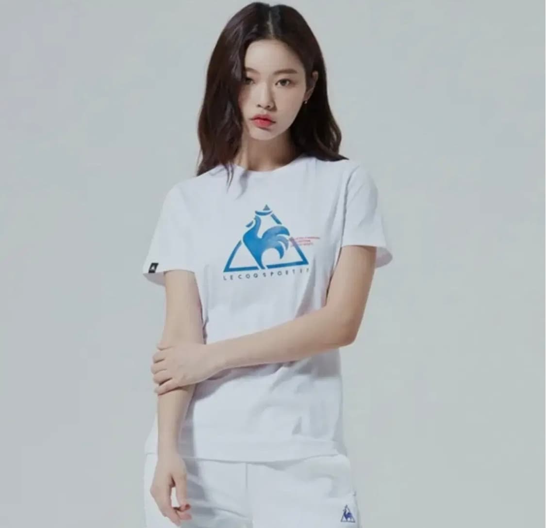 르꼬끄 여성용 PLAY YOUR ACE 베이직 빅로고 반팔티 상품이미지6