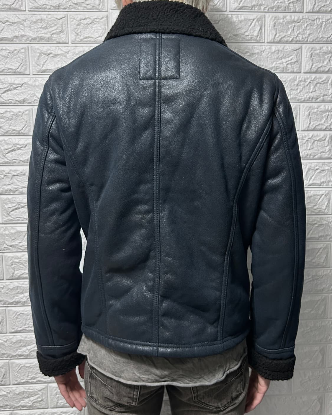 캘빈 클라인 진스 시어링 무스탕 자켓 상품이미지3