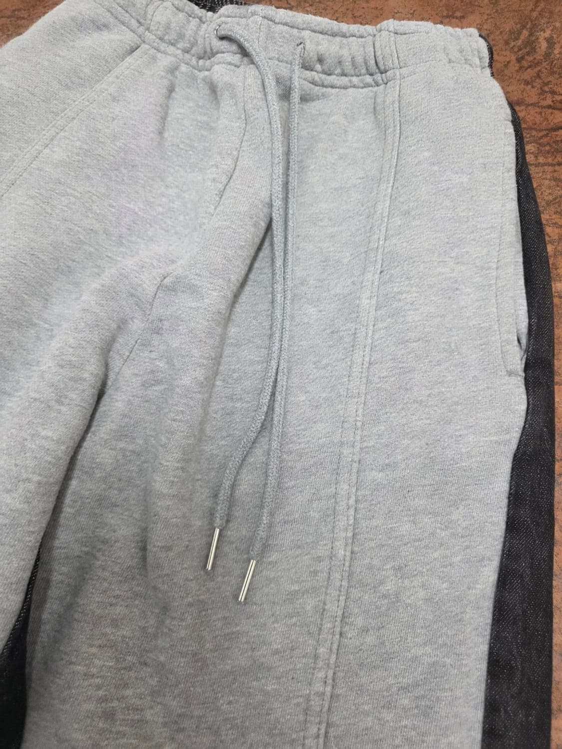 슬로우레코드하우스 아수라 데님 스웻 팬츠 XS 상품이미지4