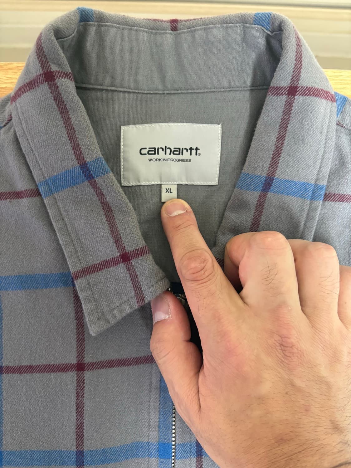 칼하트 LINN 집업 오버셔츠 (L) 상품이미지3