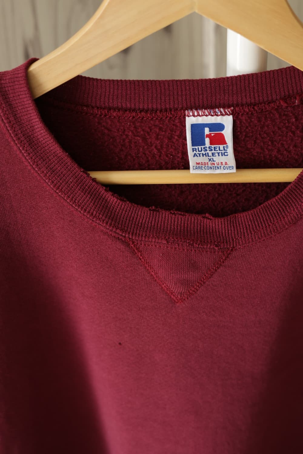 러셀 Made in USA 90s 맨투맨 스웻셔츠 버건디XL

 상품이미지2