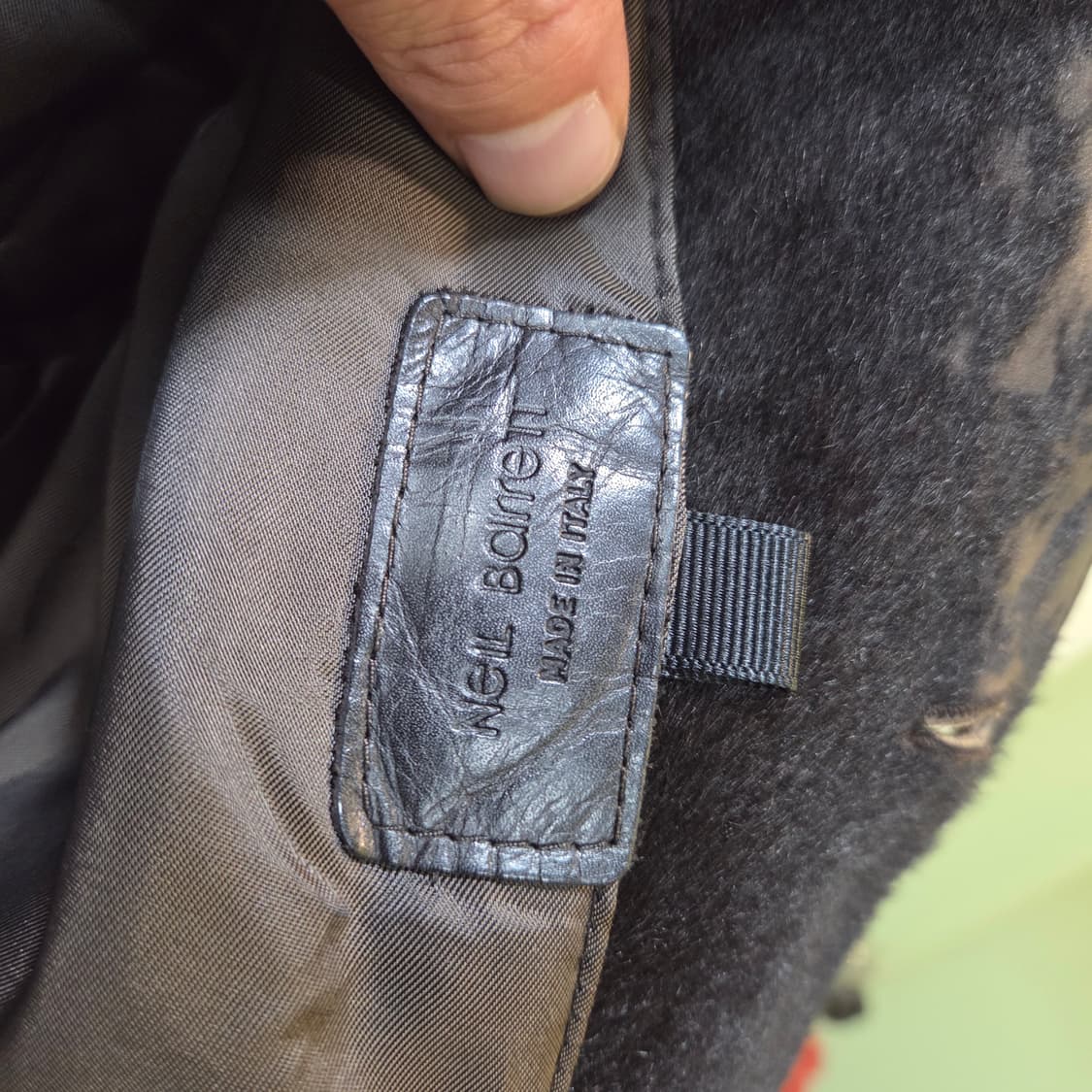 닐바렛 가죽 송치 자켓 상품이미지4