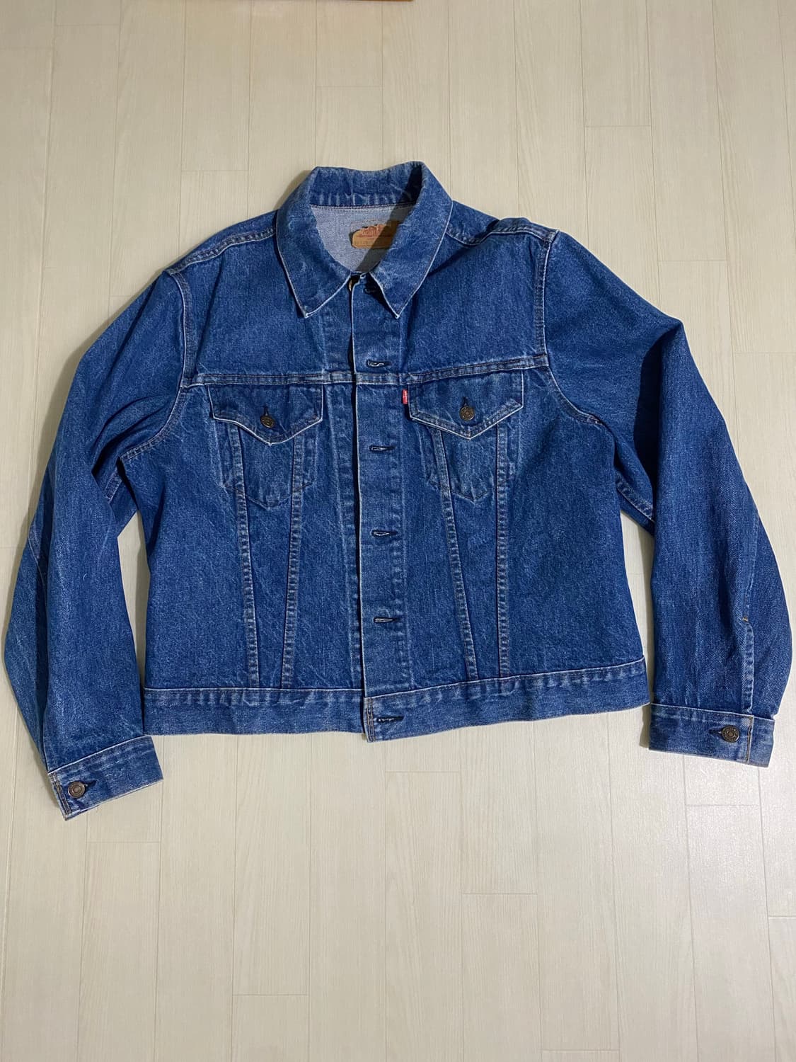 80s 빈티지 리바이스 써드 트러커자켓 청자켓 뤡코즈 블라인드파일즈 상품이미지1