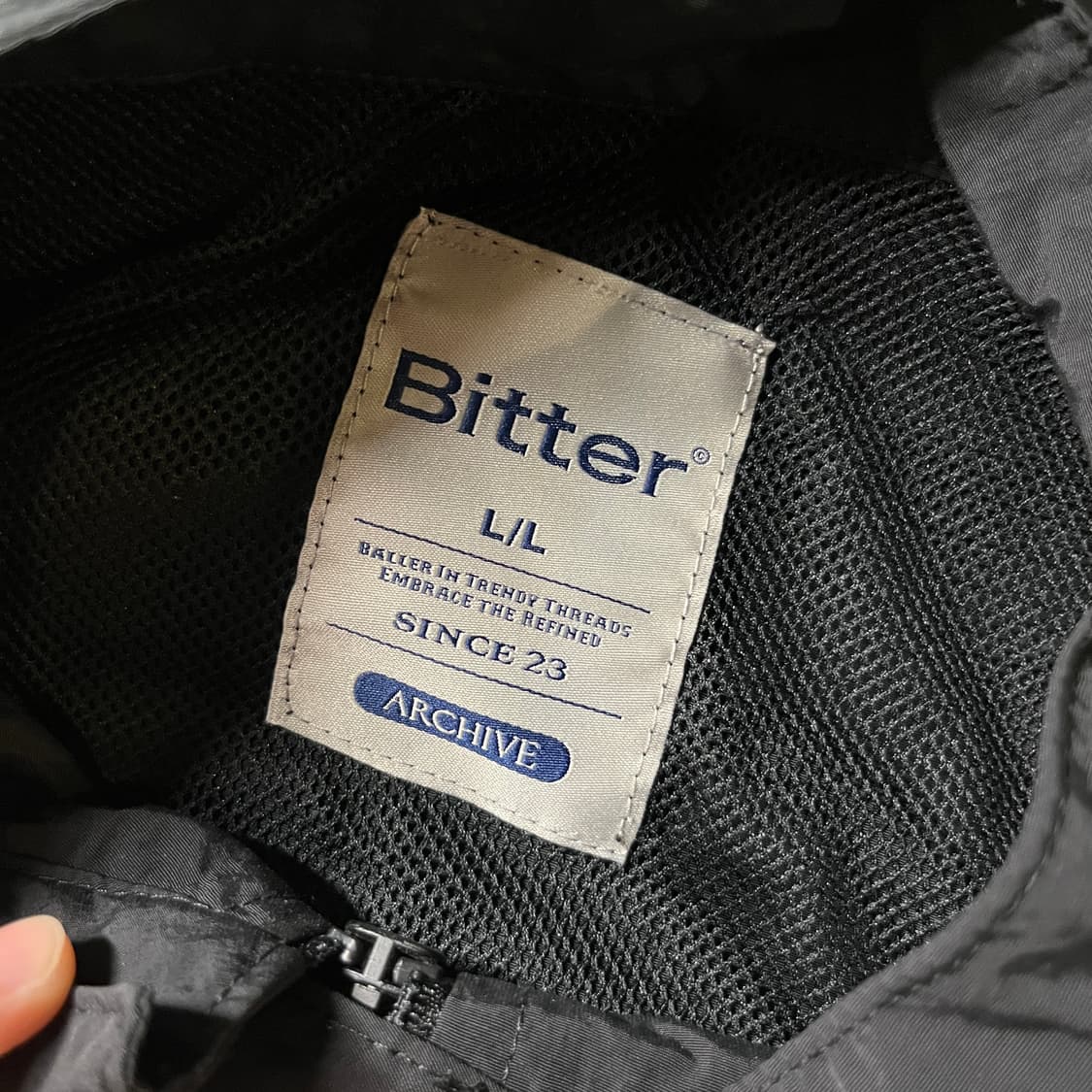 Bitter 바람막이 자켓 상품이미지5