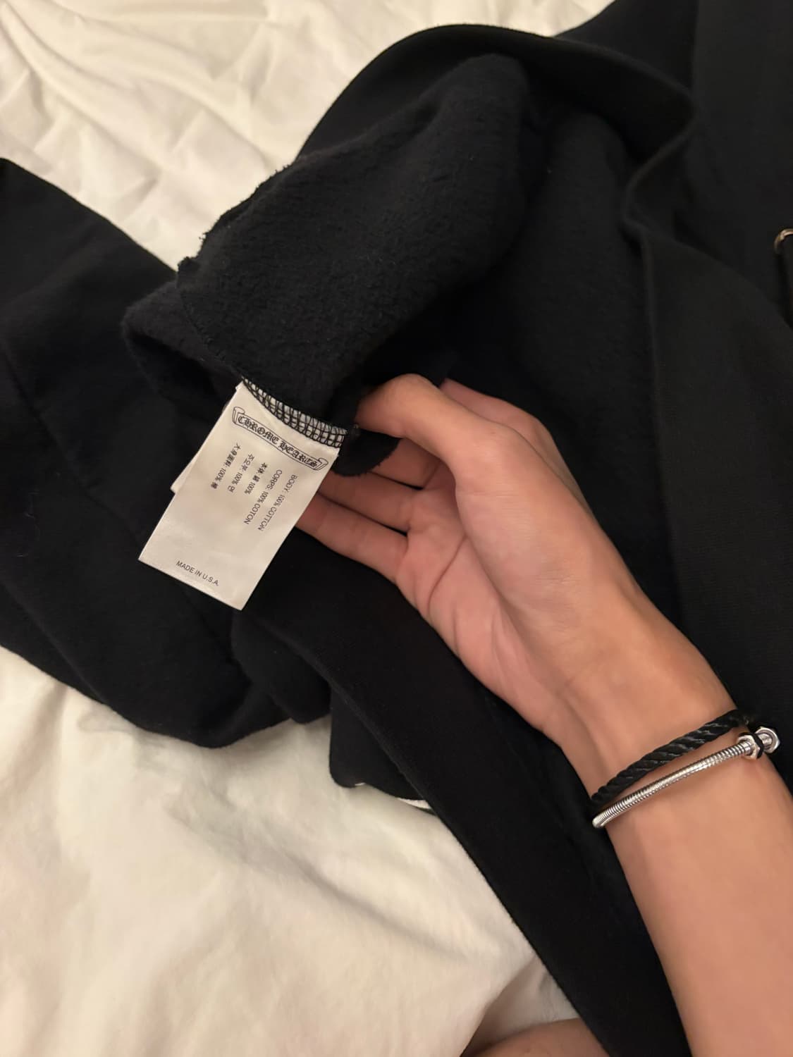 새상품급) 크롬하츠 홀스슈 후드티 상품이미지3