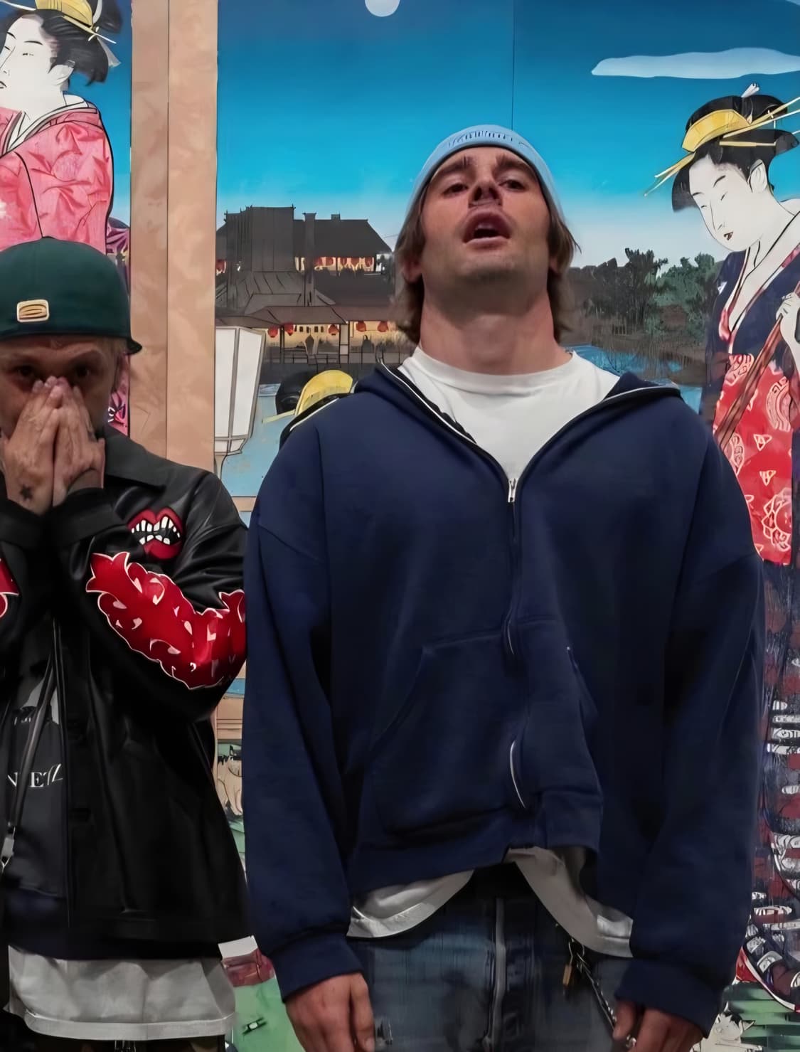 [XXL] 90s 빈티지 러셀 애슬레틱 후드집업 네이비 ver. 페이딩 상품이미지1