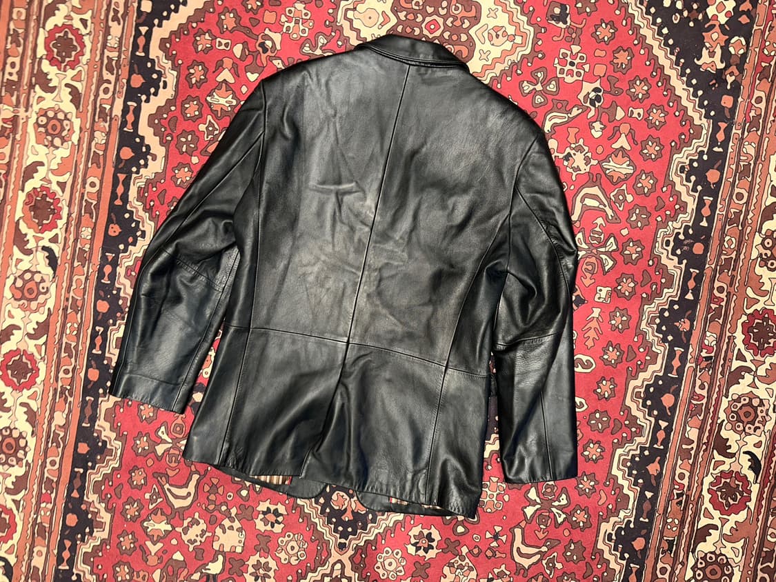 ( L ) 가죽마이 가죽자켓 레더자켓 블레이저 가죽블레이져 양가죽자켓 상품이미지4