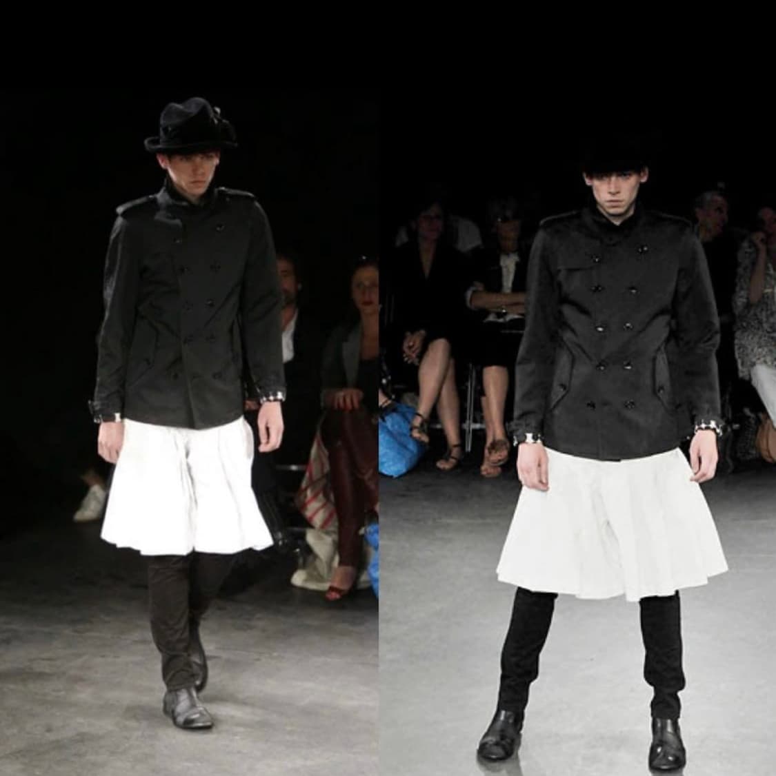 꼼데가르송 옴므 플러스 에스텔 블랙 코트 자켓 상품이미지6