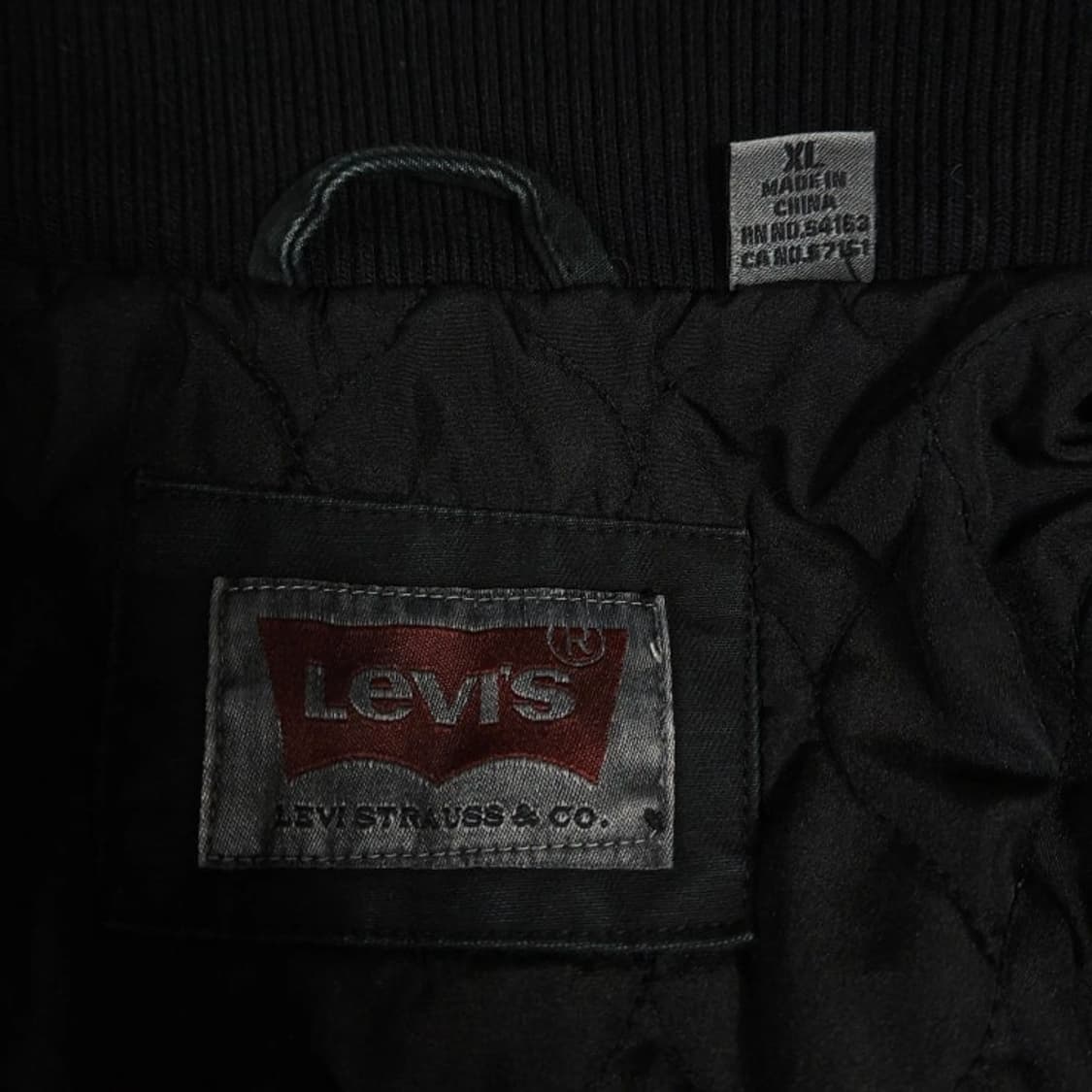 XL LEVIS 리바이스 워크웨어 자켓 워시드블랙 트러커자켓 상품이미지8