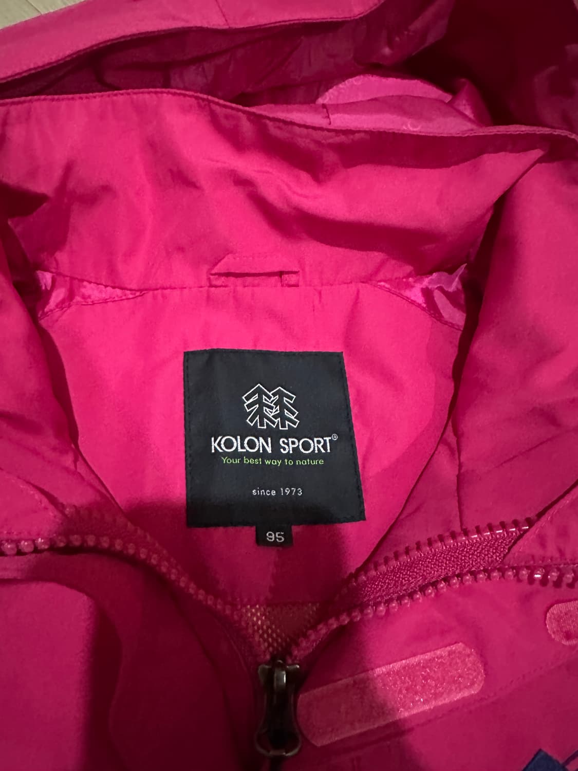 코오롱스포츠 여성 고어텍스 바람막이자켓 95 상품이미지2