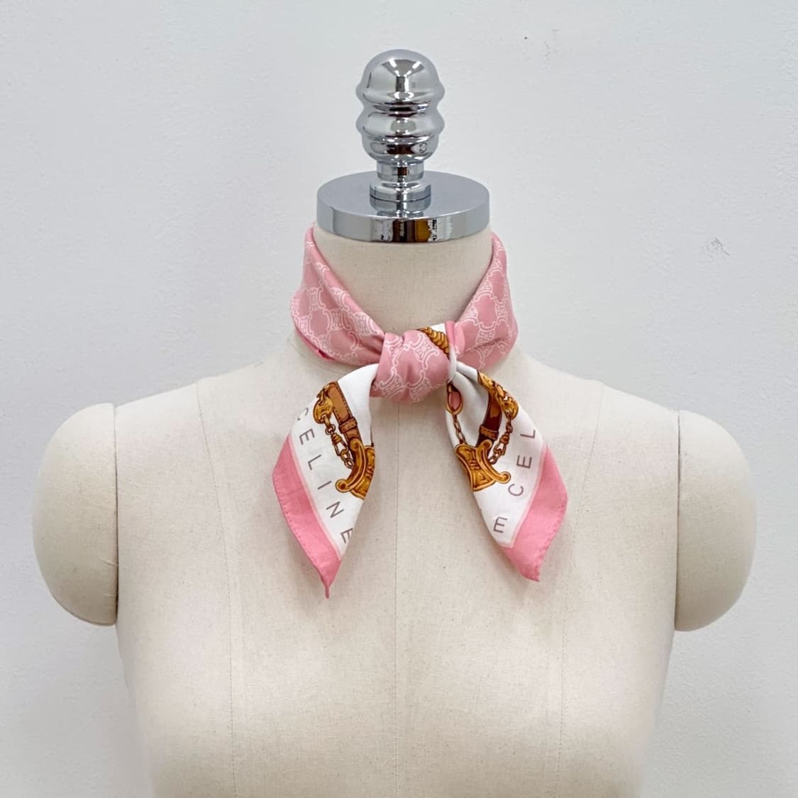 (새상품) celine / 셀린느 쁘띠스카프 손수건 상품이미지7