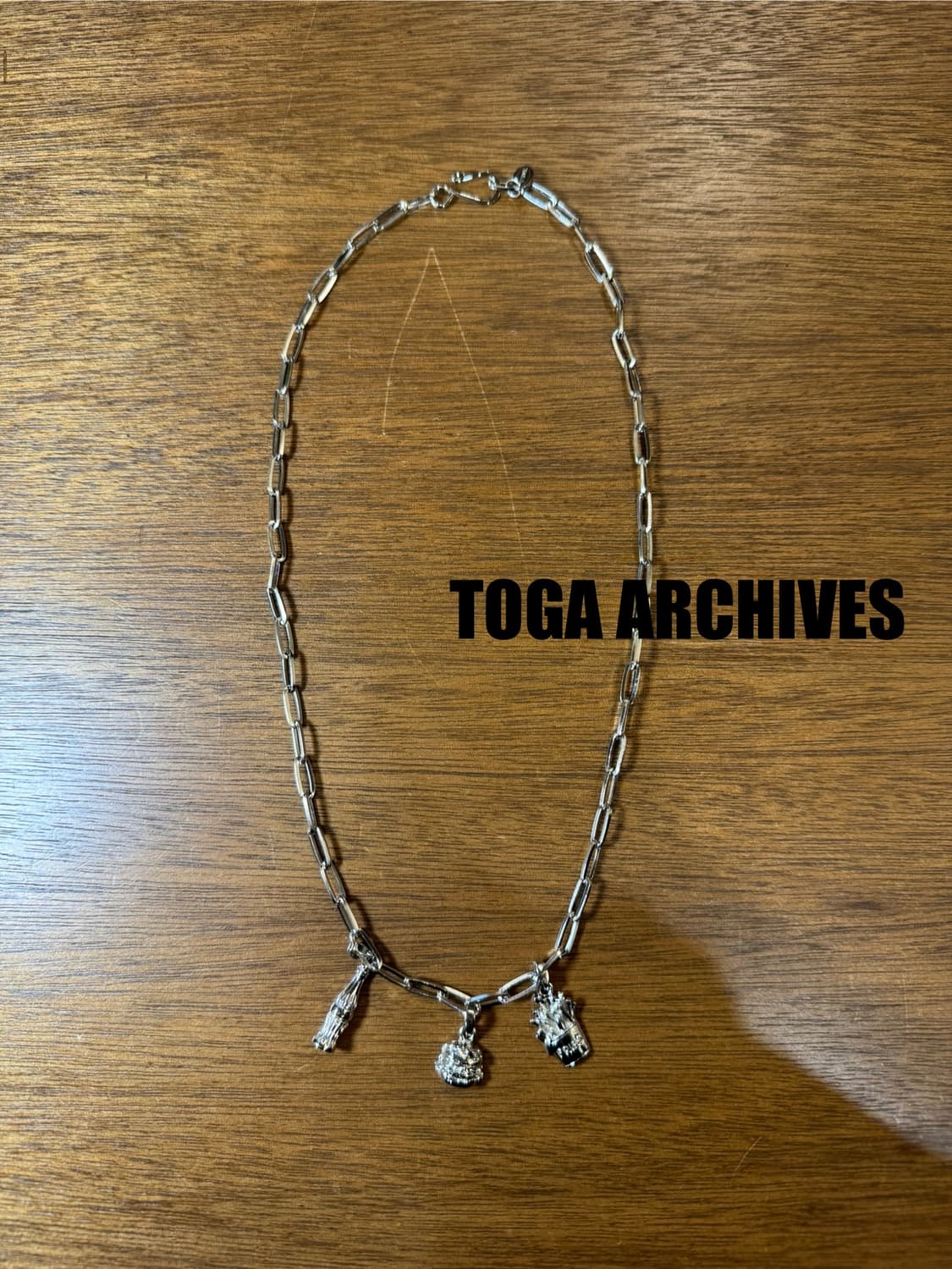 [OS] 토가 아카이브(TOO) 모티프 넥레이스 실버 상품이미지1