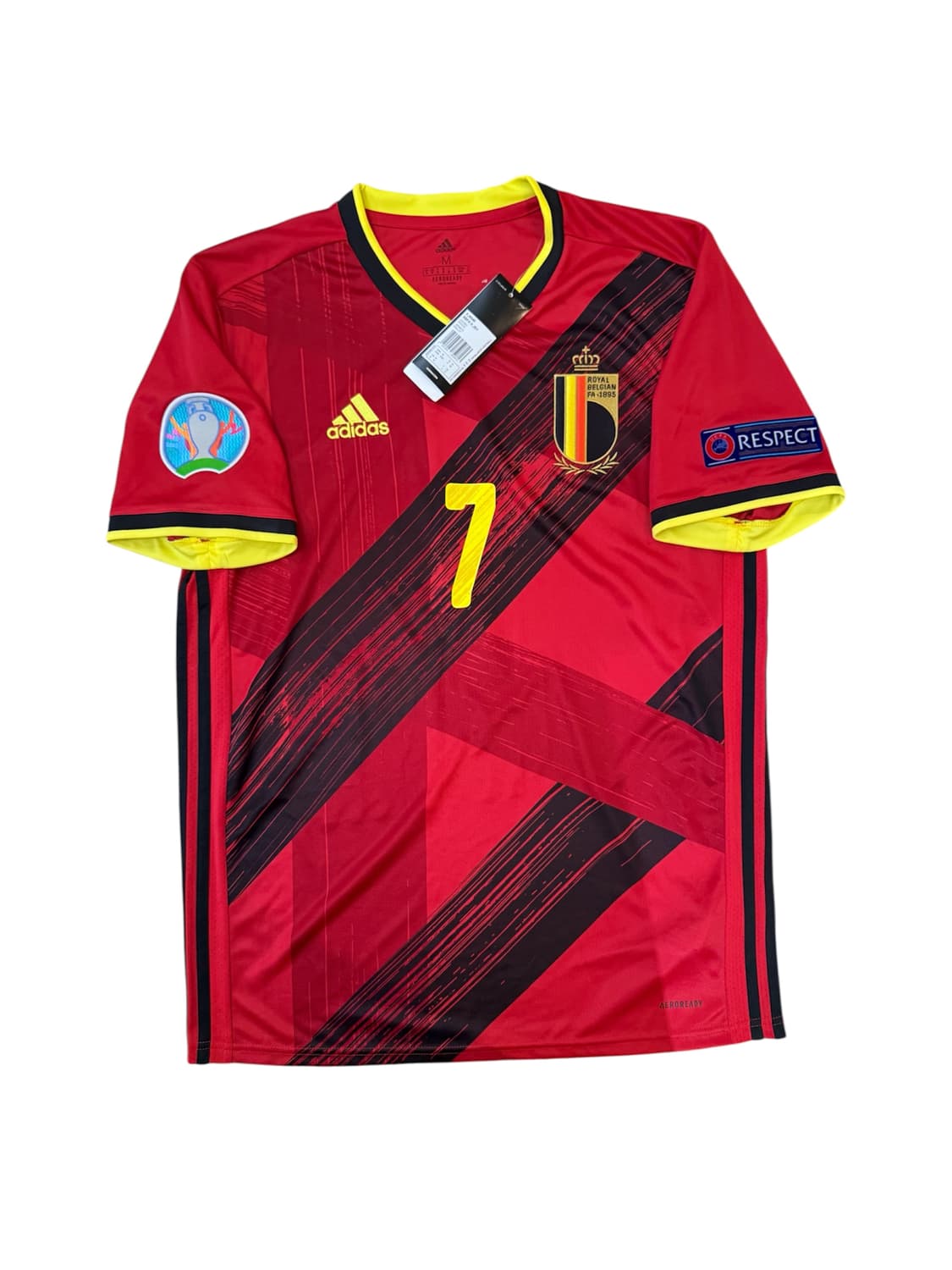 [M/100]20-21 벨기에 홈 데브라이너 유니폼 EJ8546 상품이미지2