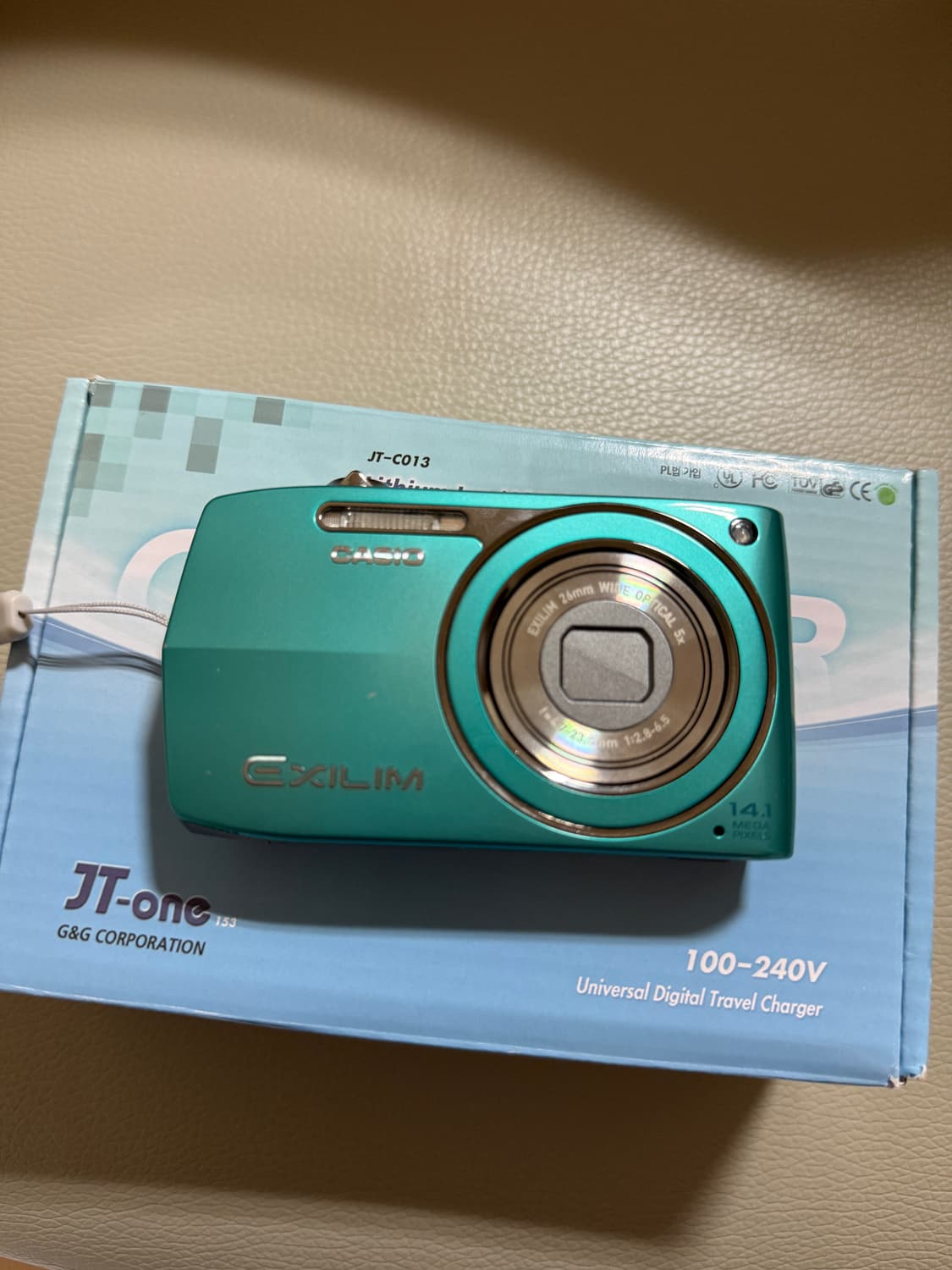 카시오 엑슬림 z2300 민트 빈티지 디카 모카 연예인 카메라 상품이미지1