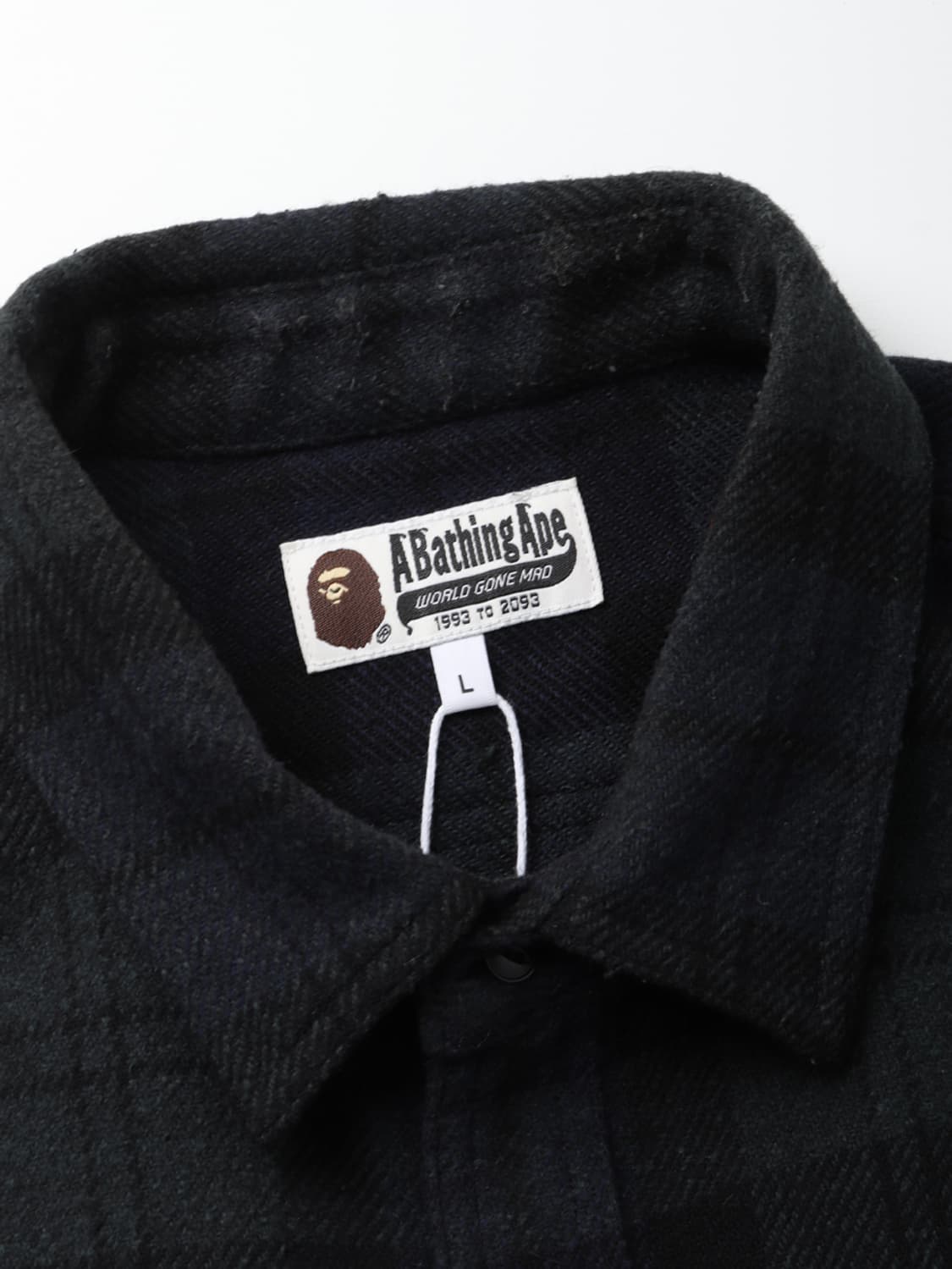 베이프 A BATHING APE Flannel Tactical Shirt 상품이미지5