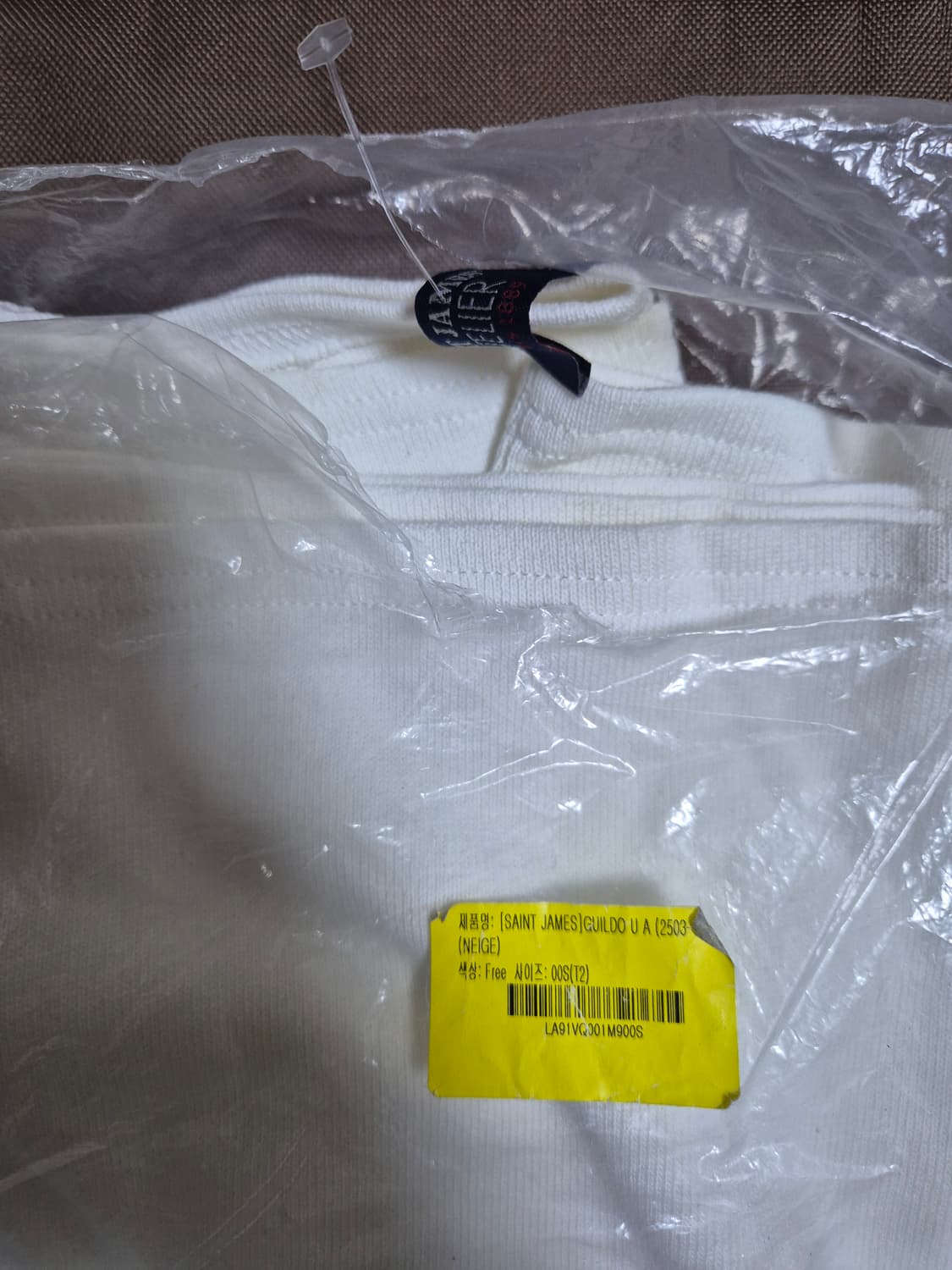 (새상품) 세인트제임스 길도U T2 화이트 상품이미지8