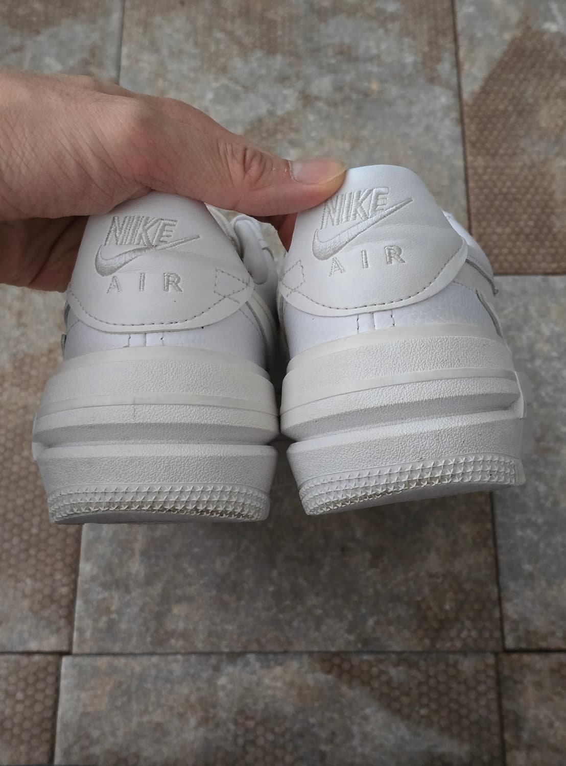 (225)나이키 에어포스 1 플랫폼 화이트 상품이미지9