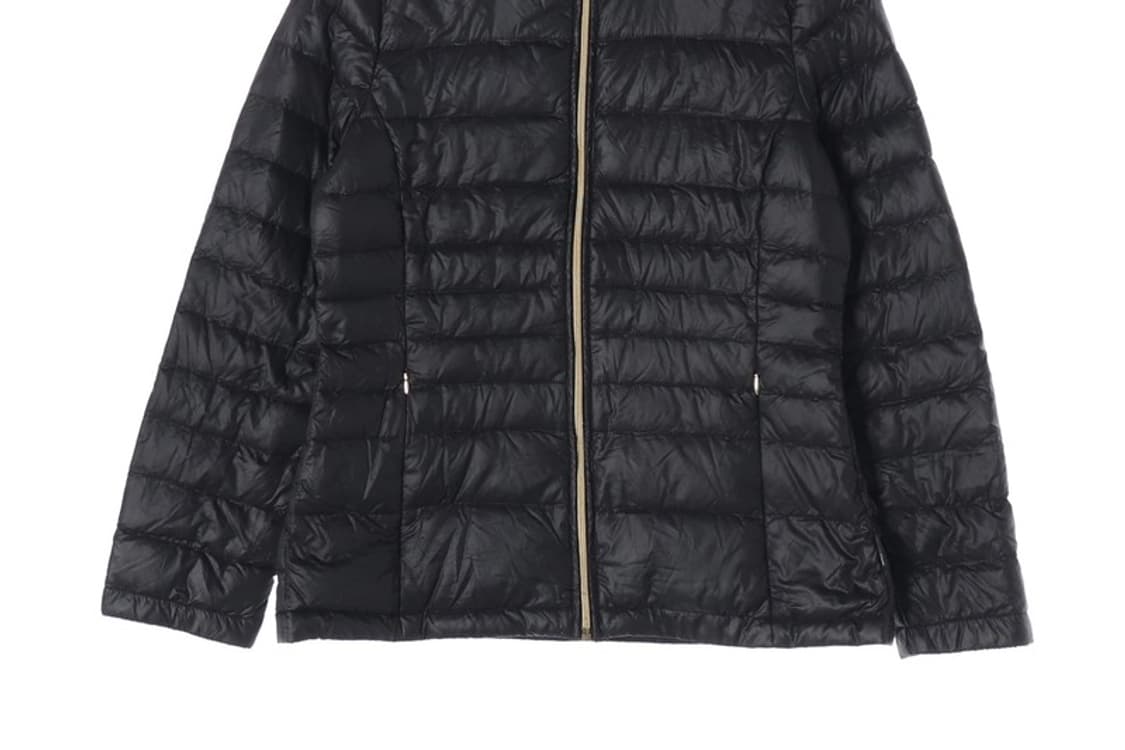 캘빈클라인 레오파드 라이닝 덕다운 경량 패딩 S 상품이미지5