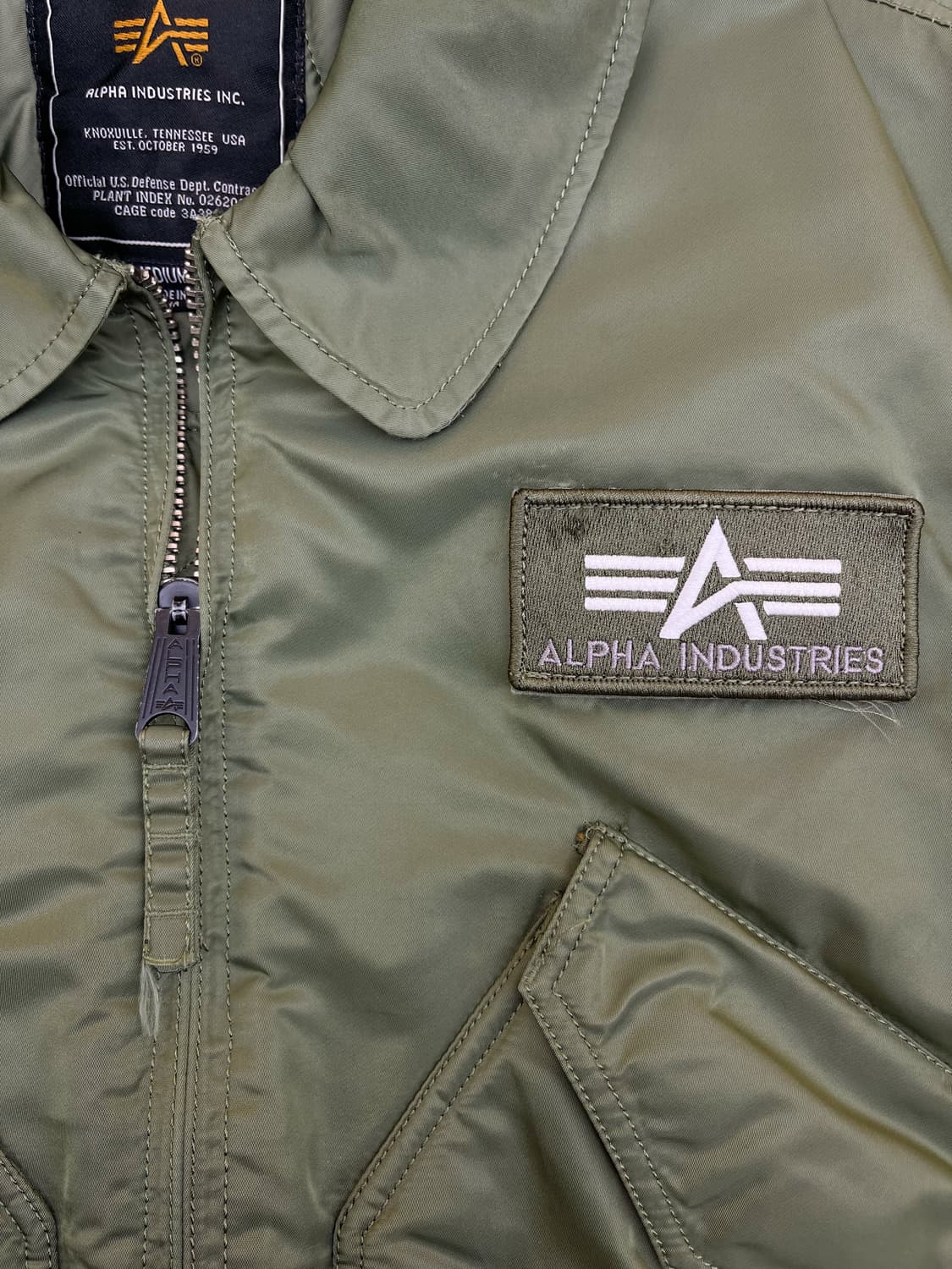 알파인더스트리 U.S.A.F CWU-45/P 플라이트 자켓 상품이미지5