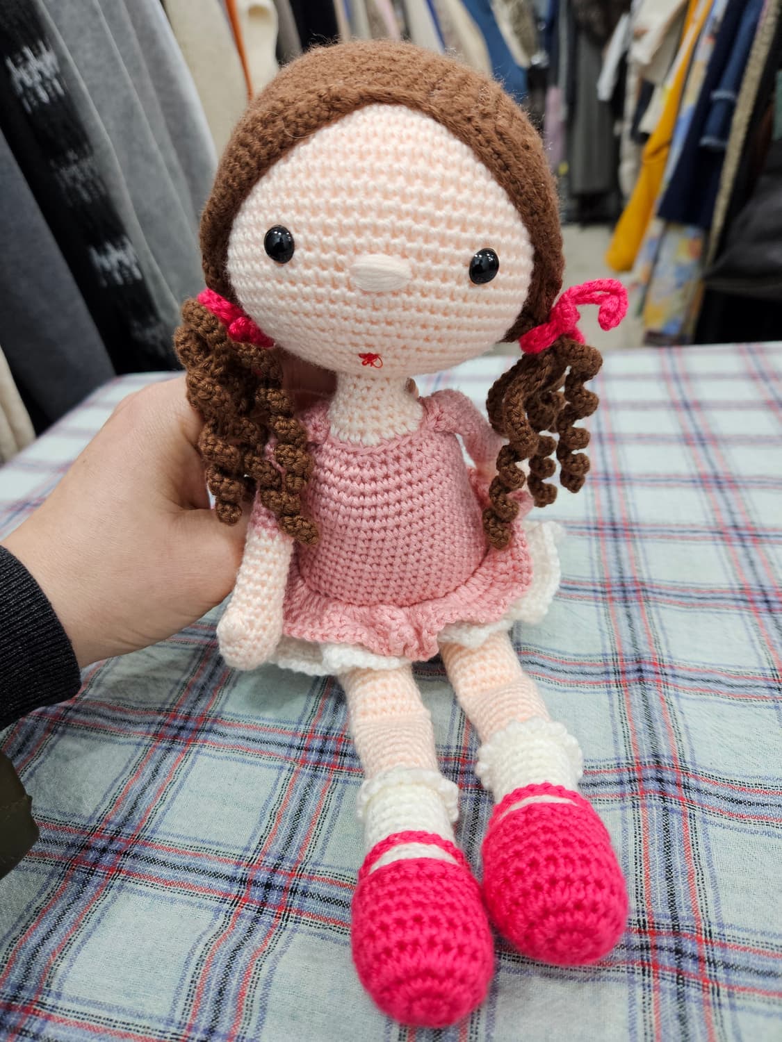 손뜨개 인형 핸드메이드  상품이미지1