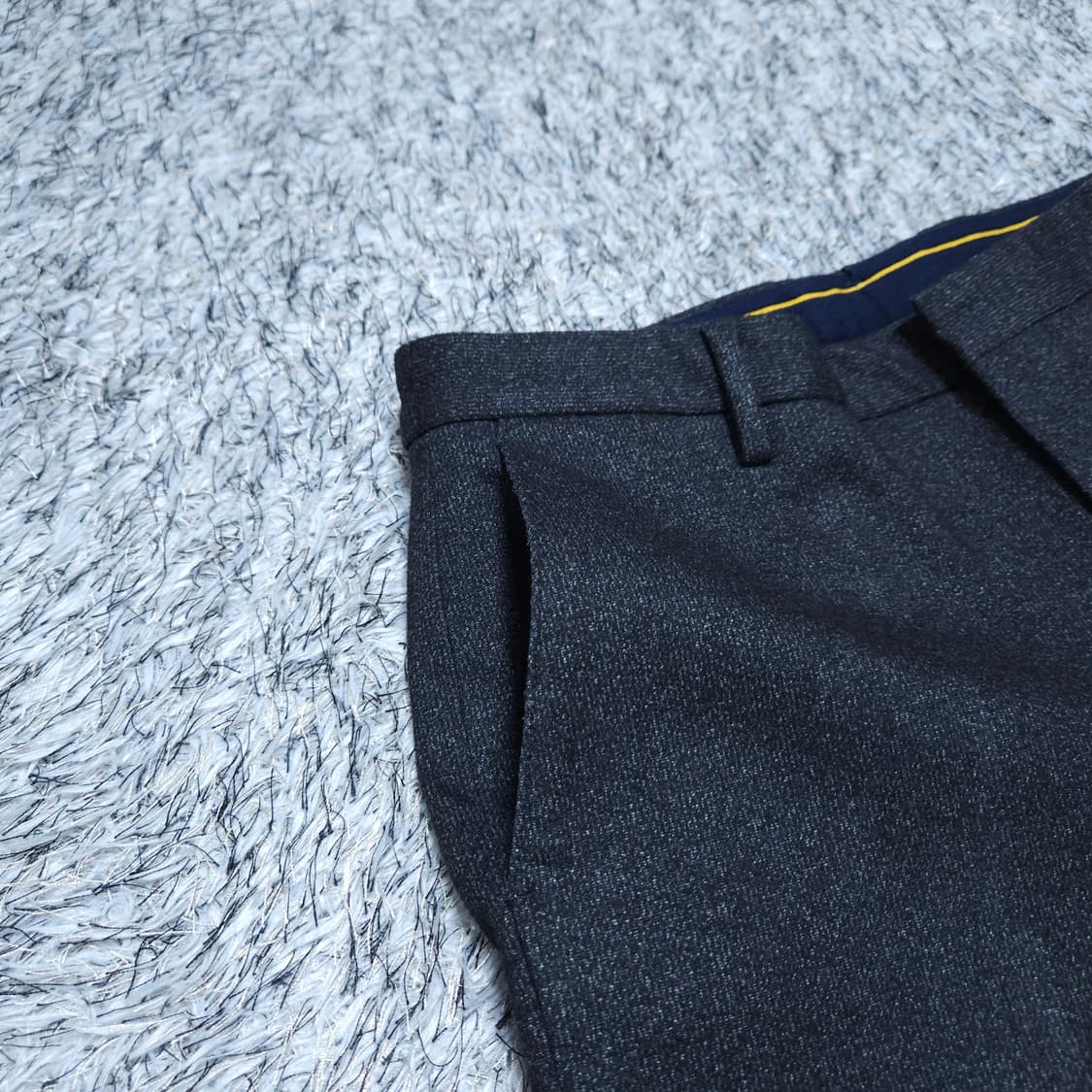 헤지스) 32(84) 남자 일자핏 기모슬랙스 / 왕눈이샵 상품이미지3